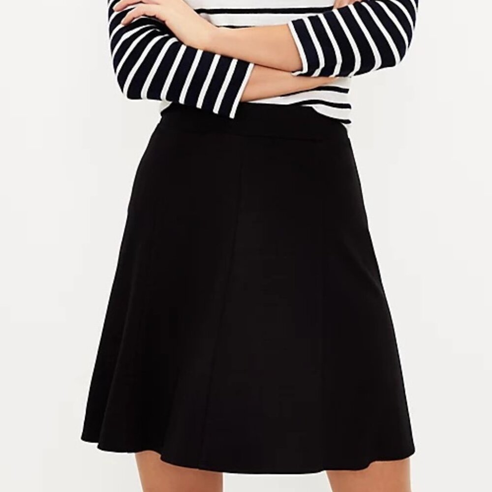 Black A-Line Women's Skirt - Classic Everyday Style